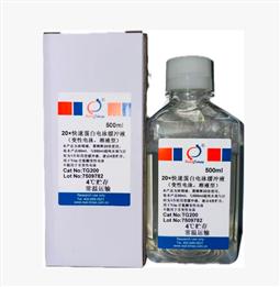 20×快速蛋白電泳緩沖液（變性電泳，溶液型）